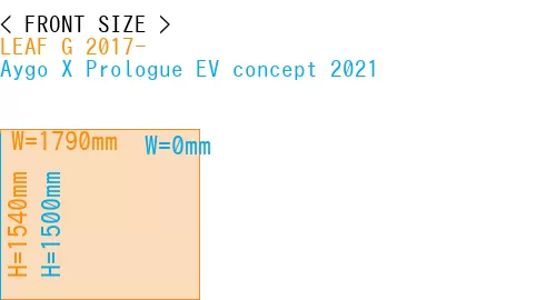 #LEAF G 2017- + Aygo X Prologue EV concept 2021